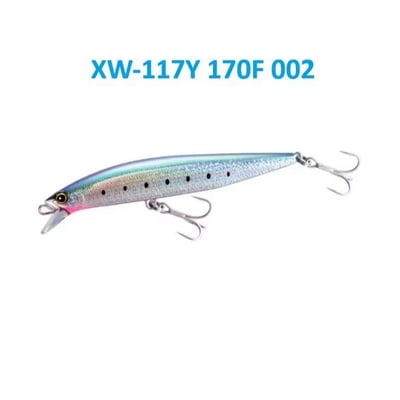 SHIMANO 25年新款高比重米諾XW-117Y/XW-214Y 17公分51克/14公分35克沉水9