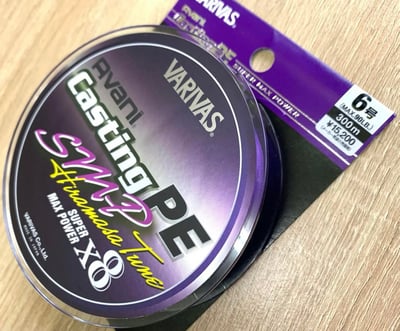 VARIVAS 頂規船拋專用PE線 Avani Casting PE SMP 300米裝 岸拋 船拋 GT 大鮪魚 牛港12