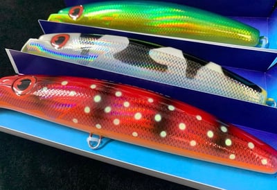 日本FCLLABO TG MINNOW TG240HV/TG240 浮水米諾6