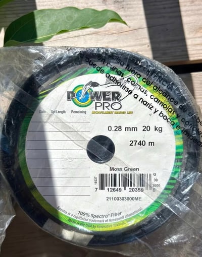 POWER PRO 3000碼(2470米) 30磅=3.5號/8磅=1號 綠色PE線7