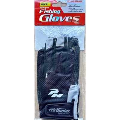PRO HUNTER 新款薄型透氣釣魚手套 鐵板 船拋 岸拋10