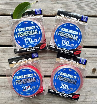 日本FISHERMAN 縱橫四海水表擬餌專用前導線6