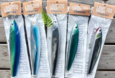 日本路亞廠 LIBERTANGO 220/180 鉛筆 紅魽 青魽 鮪魚 GT2