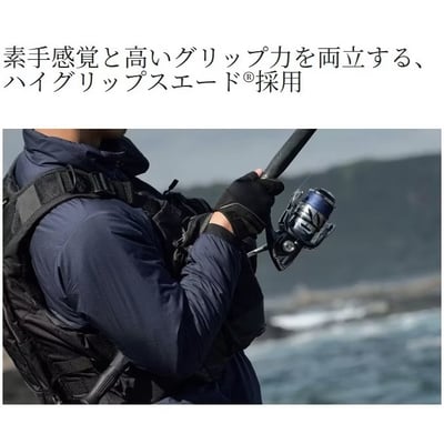 SHIMANO 2025年新款拋投專用露四指保暖手套 GL-057Y8