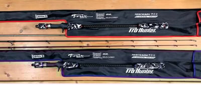 PRO HUNTER 迷彩超強腰身實心鐵板竿4