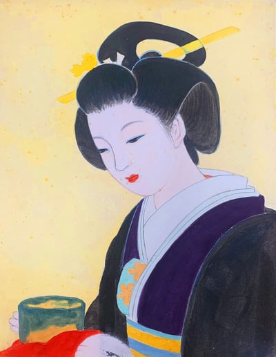 上森松代畫作4