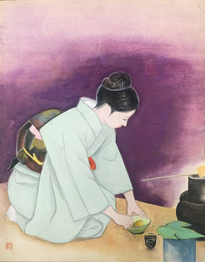上森松代畫作1