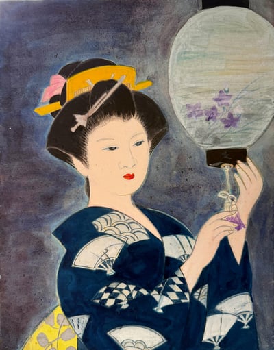 上森松代畫作3
