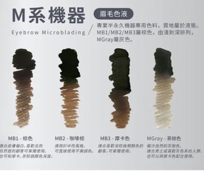 紋繡色料(M系機器)1