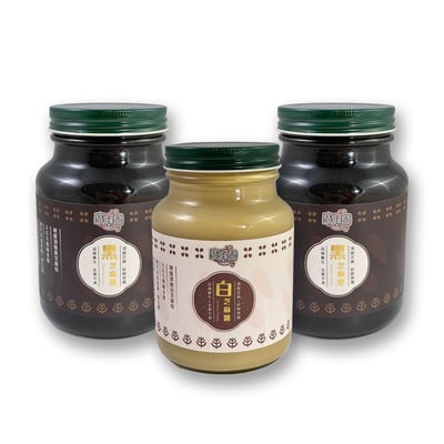 1入白芝麻醬+2入黑芝麻醬/600g1