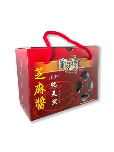 兩入芝麻醬 禮盒(空盒）1