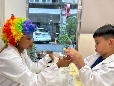 1/26~1/30 大安【5-10歲｜外師全美語冬令營】瘋狂實驗室 : 科學實驗探索營 x 實驗 x 烘焙 ｘ角色扮演 x 實境體驗9