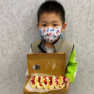 2-6歲親子｜4-10歲獨立【五感烘焙課】外師全美語｜北車中山教室｜美食料理 Ｘ親子共學Ｘ多元啟蒙6