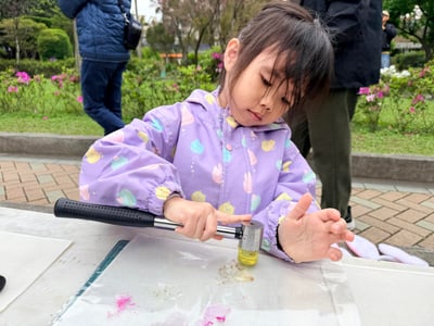 2-10歲【春天限定】春天植物拓染DIY17