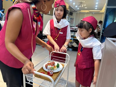 3-10歲【外師全美語｜小小空服員出任務】4