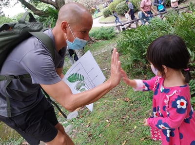 2-10歲【春天限定】春天植物拓染DIY4