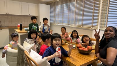 5-10歲獨立 【實境英文課】歡迎光臨我家！  誠摯邀請小客人來外師家作客10