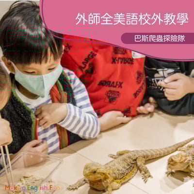 5-12歲獨立【蟲蟲巴斯特別合作】探險隊與爬蟲類們一起冒險！1