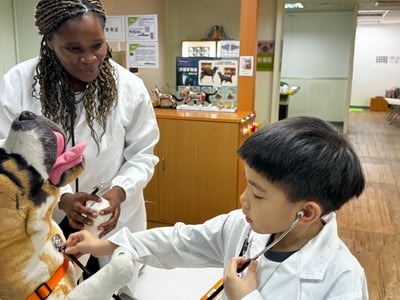 5-12歲【亞洲寵物博物館特別合作】動物醫療照護任務：小小獸醫4