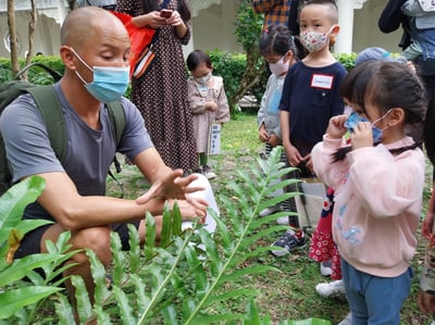 2-10歲【春天限定】春天植物拓染DIY3