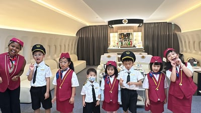 3-10歲【外師全美語｜小小空服員出任務】15