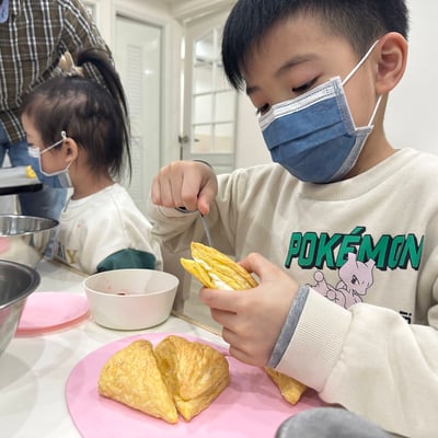 2-6歲親子｜4-10歲獨立【五感烘焙課】外師全美語｜北車中山教室｜美食料理 Ｘ親子共學Ｘ多元啟蒙5