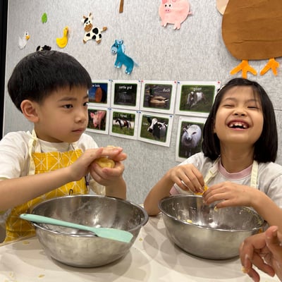 2-6歲親子｜4-10歲獨立【五感烘焙課】外師全美語｜北車中山教室｜美食料理 Ｘ親子共學Ｘ多元啟蒙8