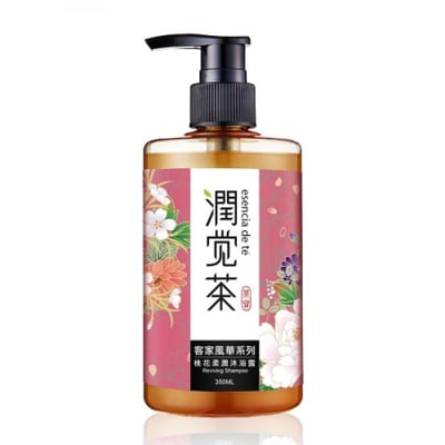 【茶寶】客家風華桃花植潤沐浴露(所有膚質適用350ml)1