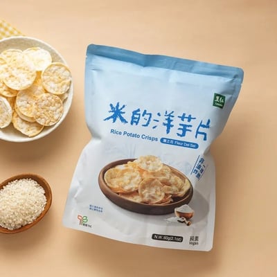 【里仁】米的洋芋片-鹽之花 60g1