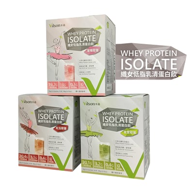 【米森 】纖女低脂乳清蛋白飲30gx6包1