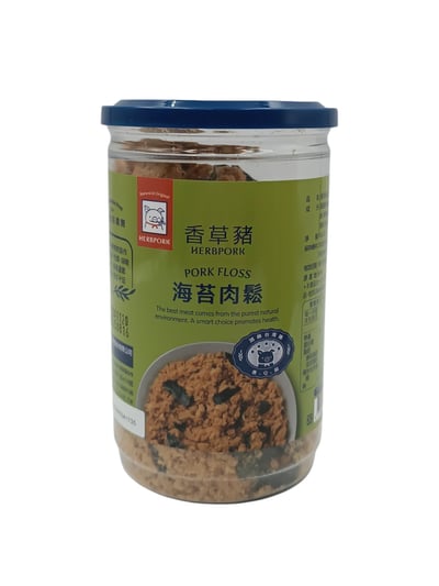 【香草豬】豬肉鬆(寶寶肉鬆/海苔/原味)150g4