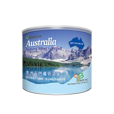 【米森】澳洲天然湖鹽(300g/罐)2