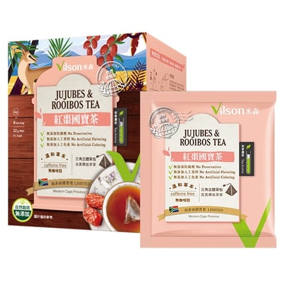 【米森】紅棗國寶茶(4gx8包/盒)1