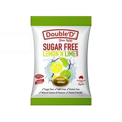 【DoubleD】無糖糖果70g3