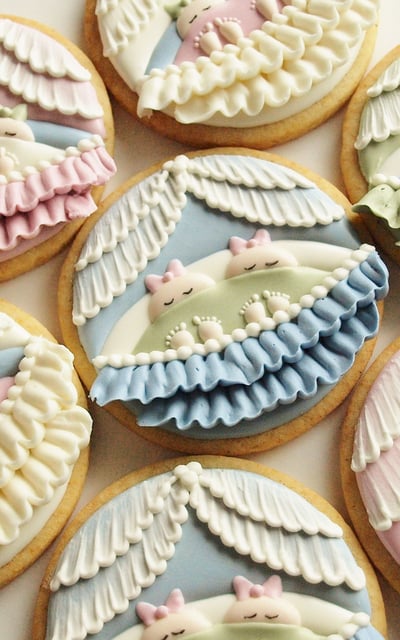 餅乾模【圓形邊框】4