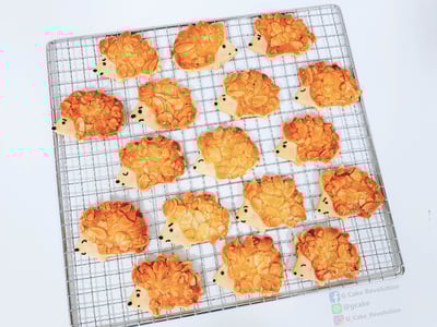 3D列印 餅乾模【刺蝟】2