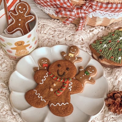 3D列印 餅乾模【快樂 薑餅人】聖誕 聖誕節10