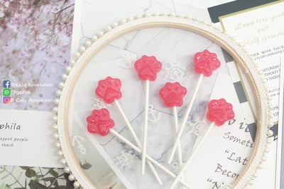 12連貓掌 貓腳印 貓爪 矽膠模 棒棒糖模2