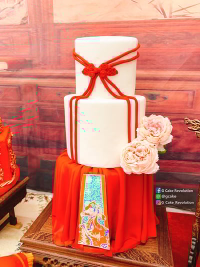 【中國風旗袍中國結矽膠模】3