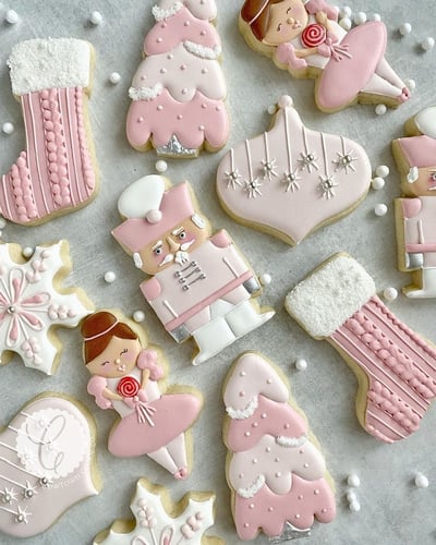 【聖誕派對 餅乾組合】10件組 (綠紙卡包裝)7