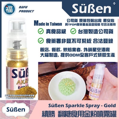 【續勝食用金粉噴霧】銀白色 珠光白4