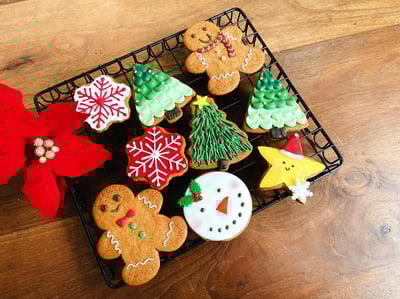 3D列印 餅乾模【快樂 薑餅人】聖誕 聖誕節9