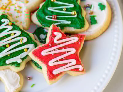 【聖誕派對 餅乾組合】6件組 (紅紙卡包裝)8