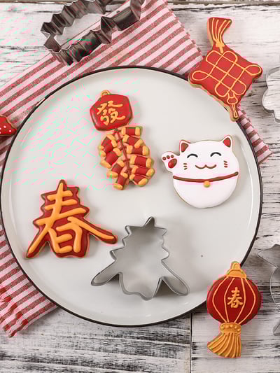 新年 過年 春節【迎春餅乾組合】8件組2