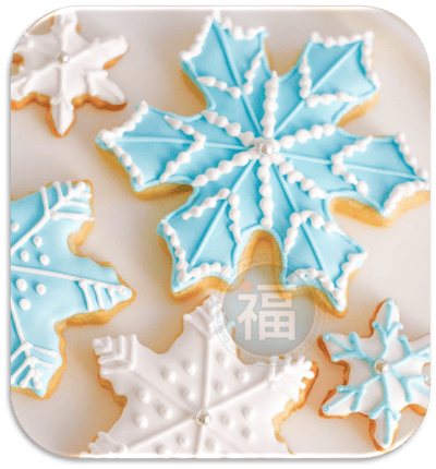 餅乾模【冰天雪花】2
