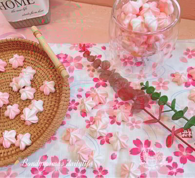 【Stella老師】DIY【櫻花馬林糖】材料包組合包10