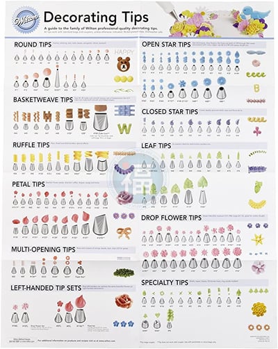 Wilton惠爾通花嘴[#103] 103號花嘴 水滴花瓣 玫瑰花5