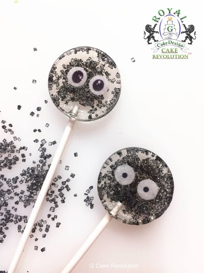 星空棒棒糖紙模【綠色眼球】糯米紙 威化紙3