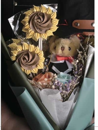 Wilton惠爾通花嘴[#1M] 1M號花嘴 1M號花嘴 旋轉 螺旋玫瑰 一體成形花形4