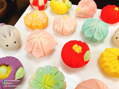 日本製【和菓子 迷你網篩】篩網 (製作花蕊花芯使用)4